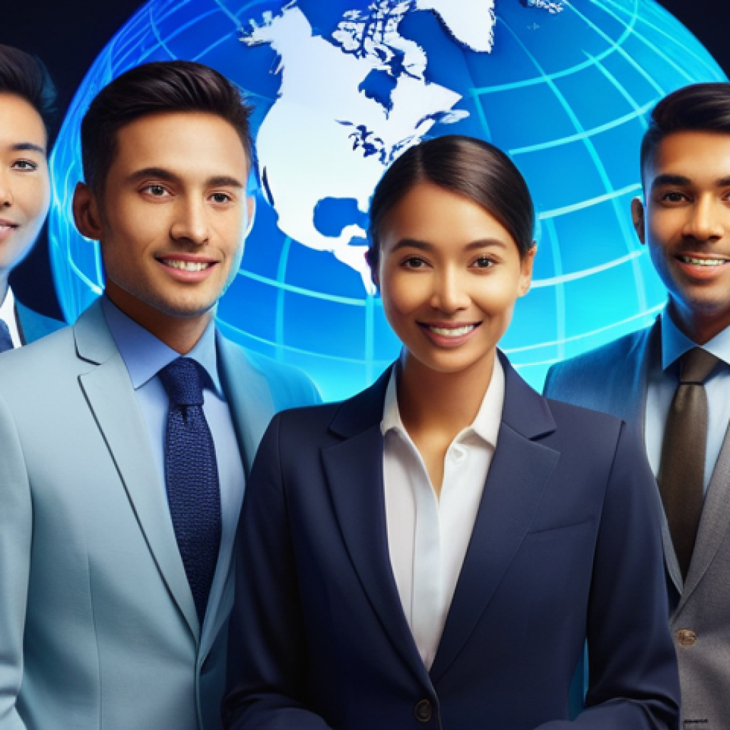 해외마케팅 취업 성공 팁 - **Prompt: Global Marketing and Cultural Empathy in a Collaborative Setting**
"A vibrant, high-de...