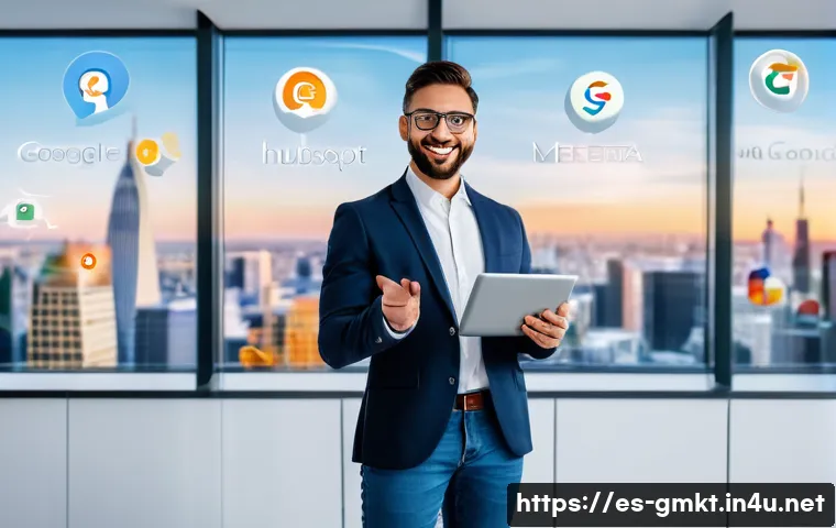 해외마케팅 자격증 시험일정 정리 - **Prompt:** A confident, diverse male or female marketing professional, aged 30-40, wearing smart bu...